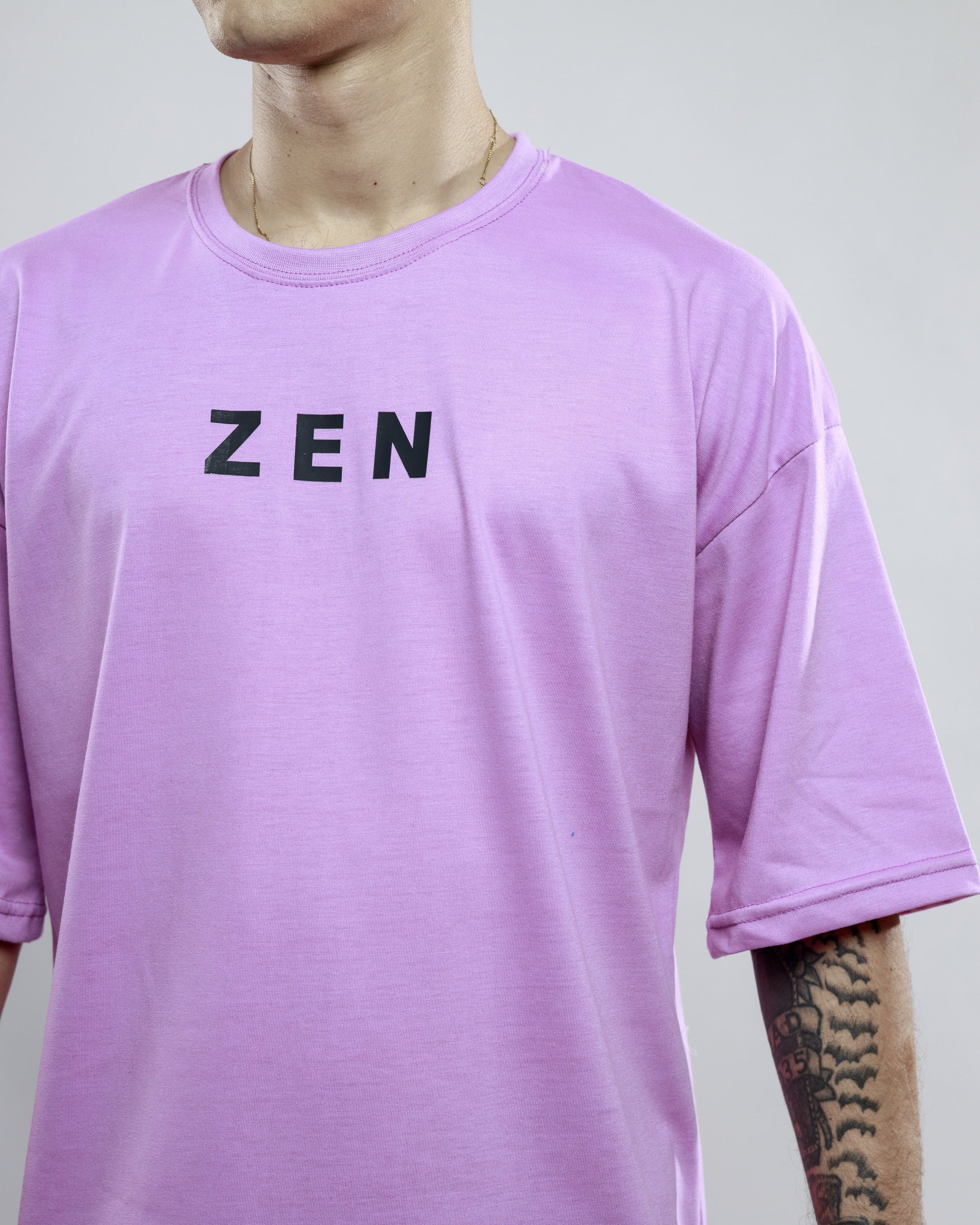Lilac - Oversized tee