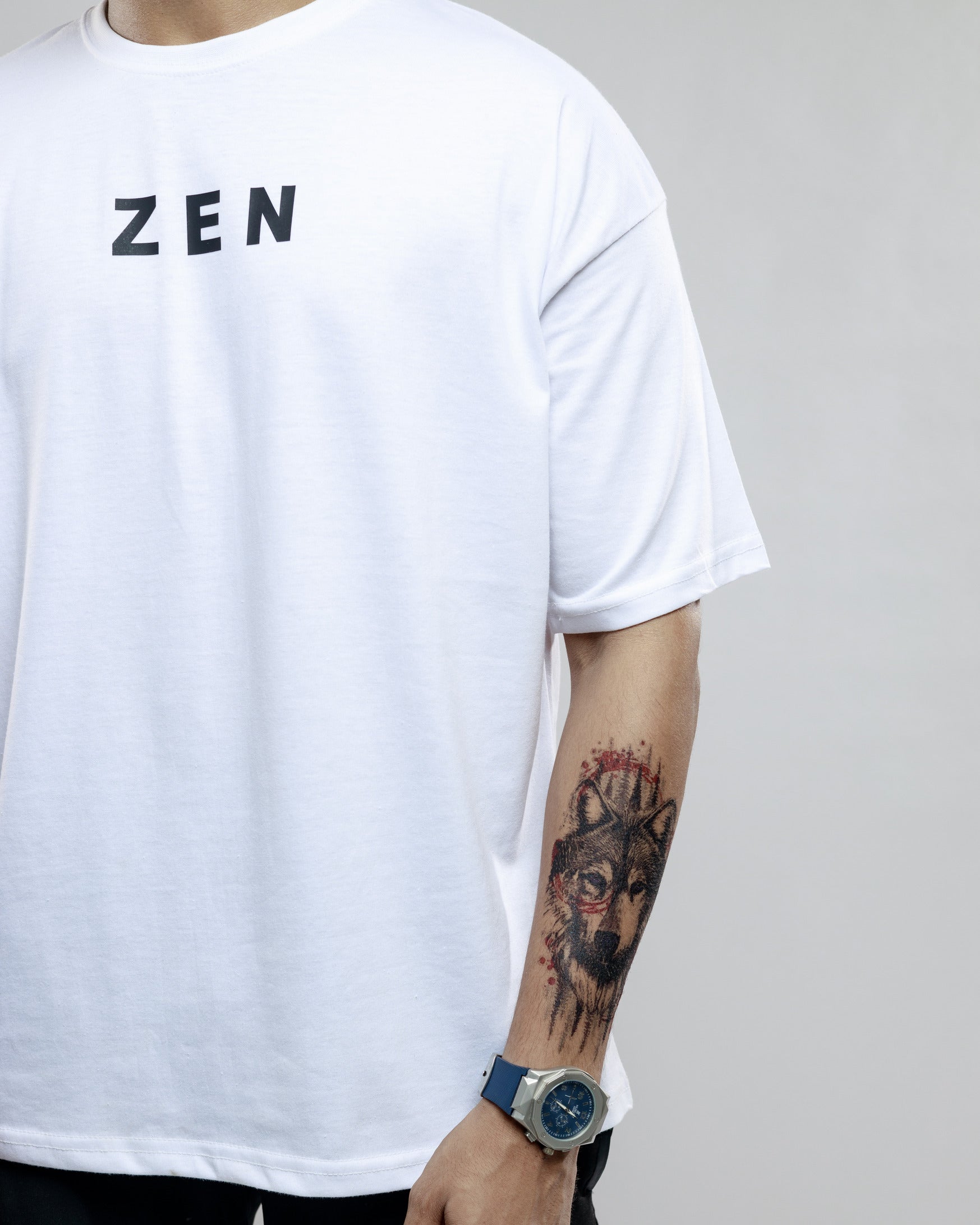 White - Oversized tee