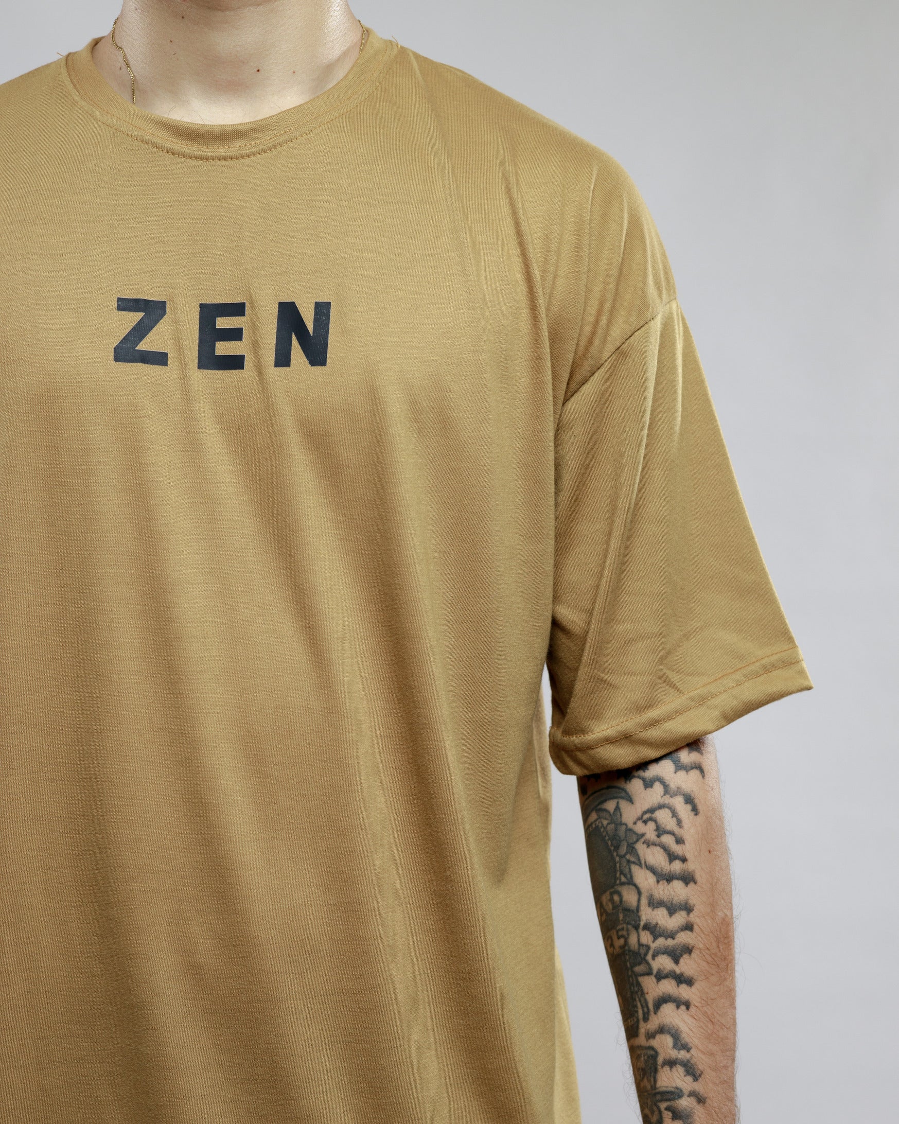 Camel Brown - Oversized tee