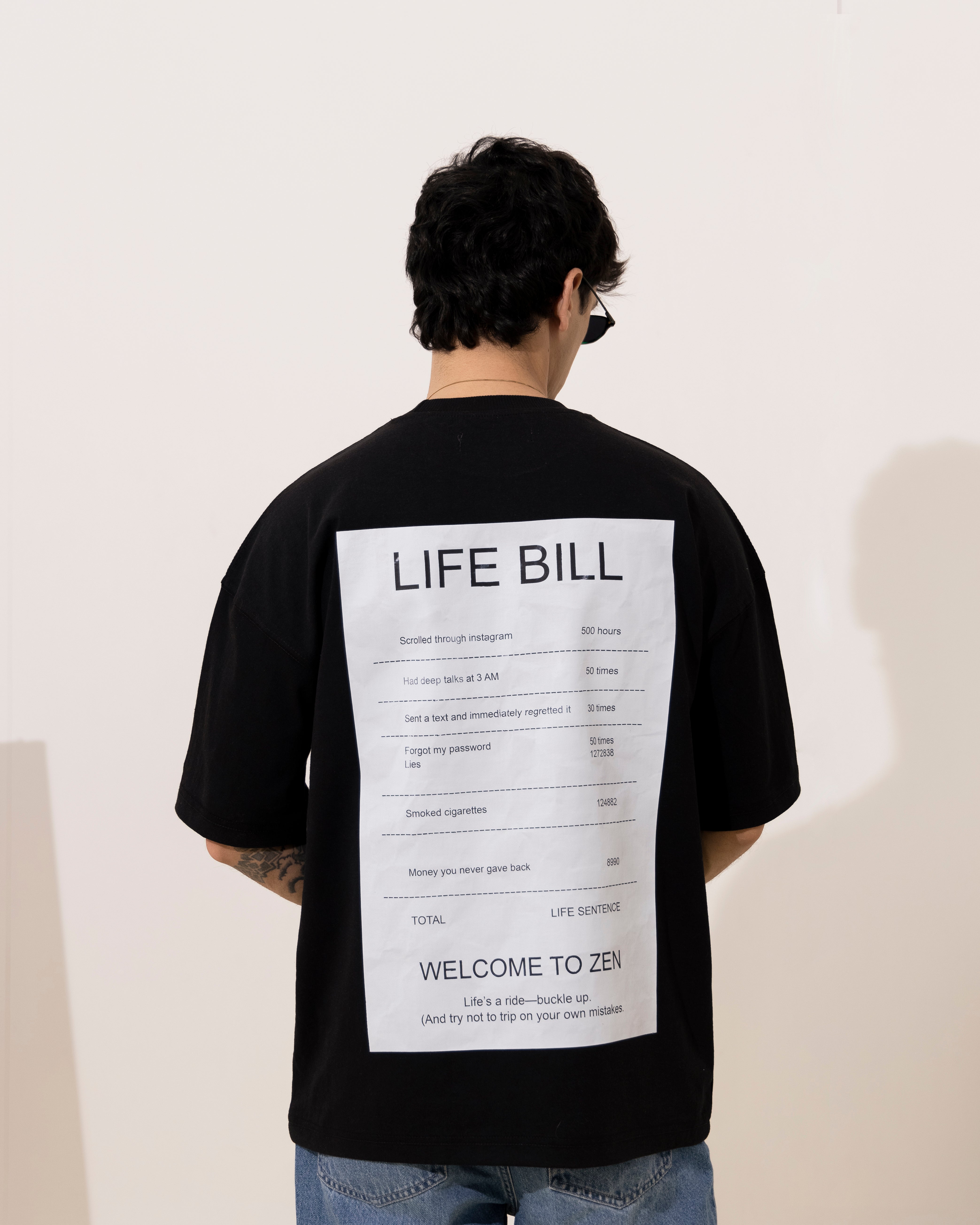 Life's Bill - Over Sized Tee