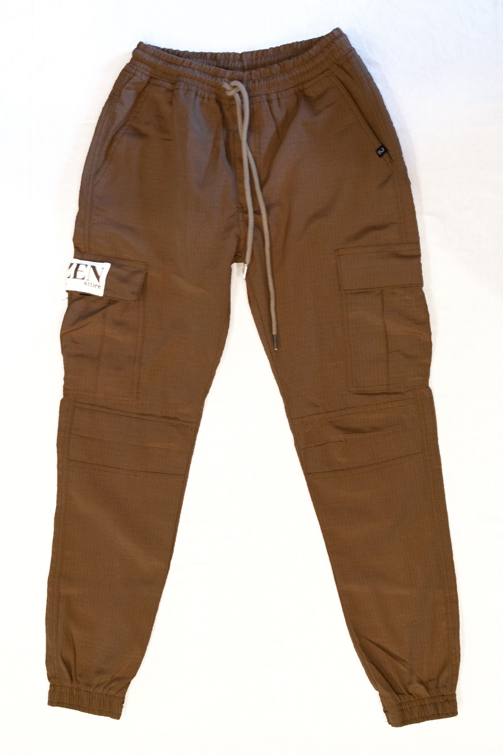 Ribbed cargo Dark Brown