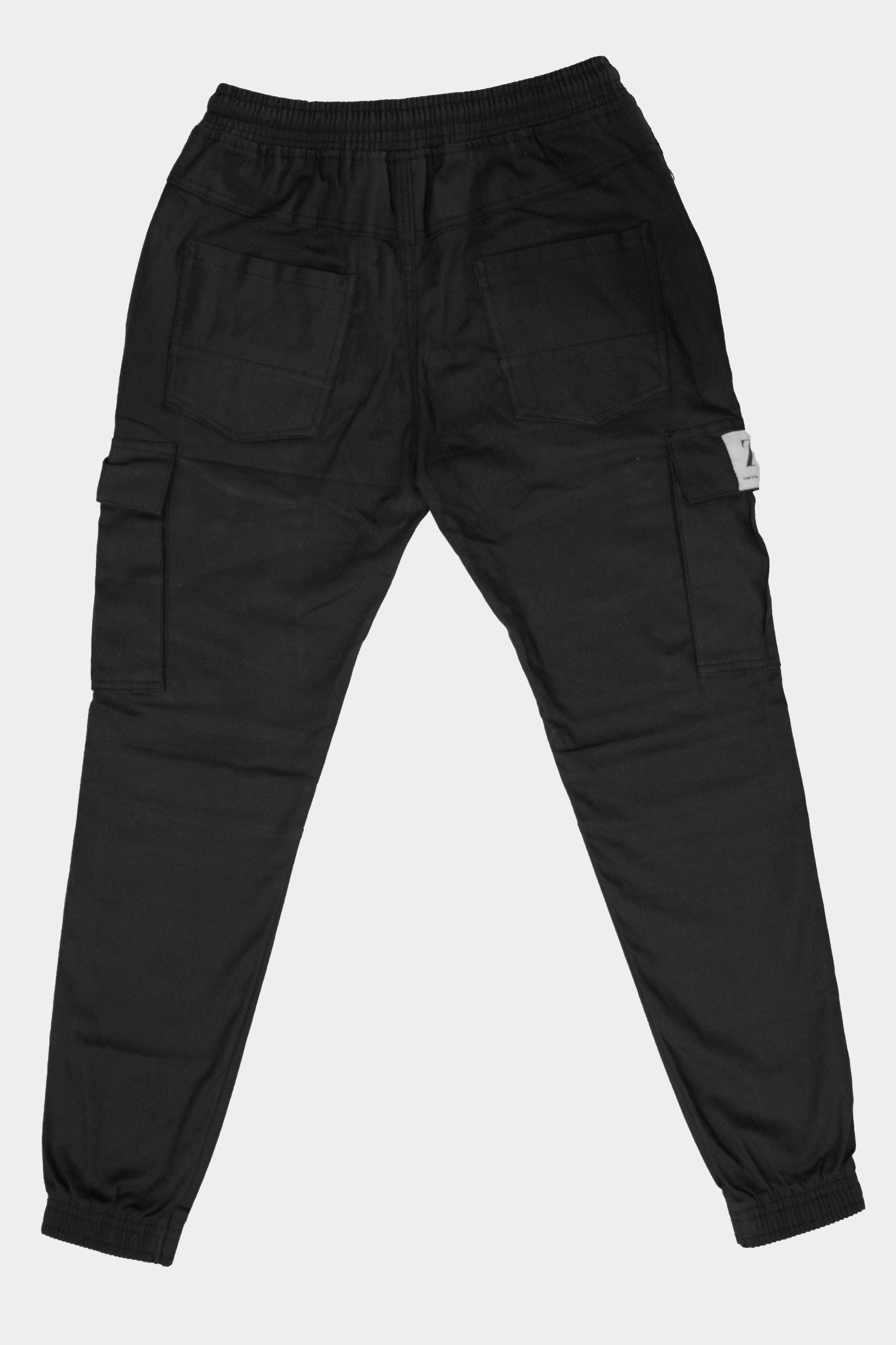 Ribbed cargo Black