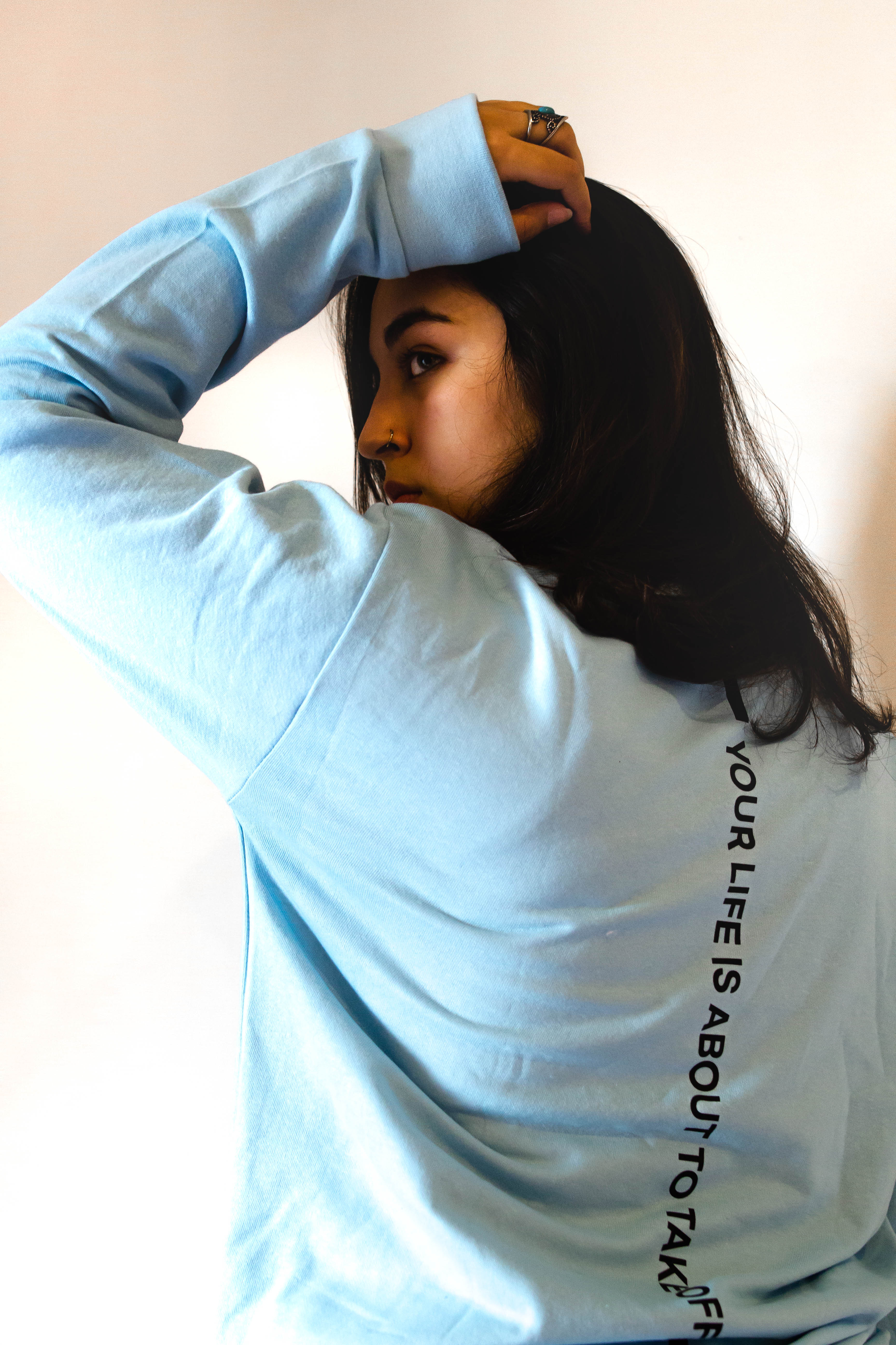 Resilience (Sky Blue Sweatshirt)