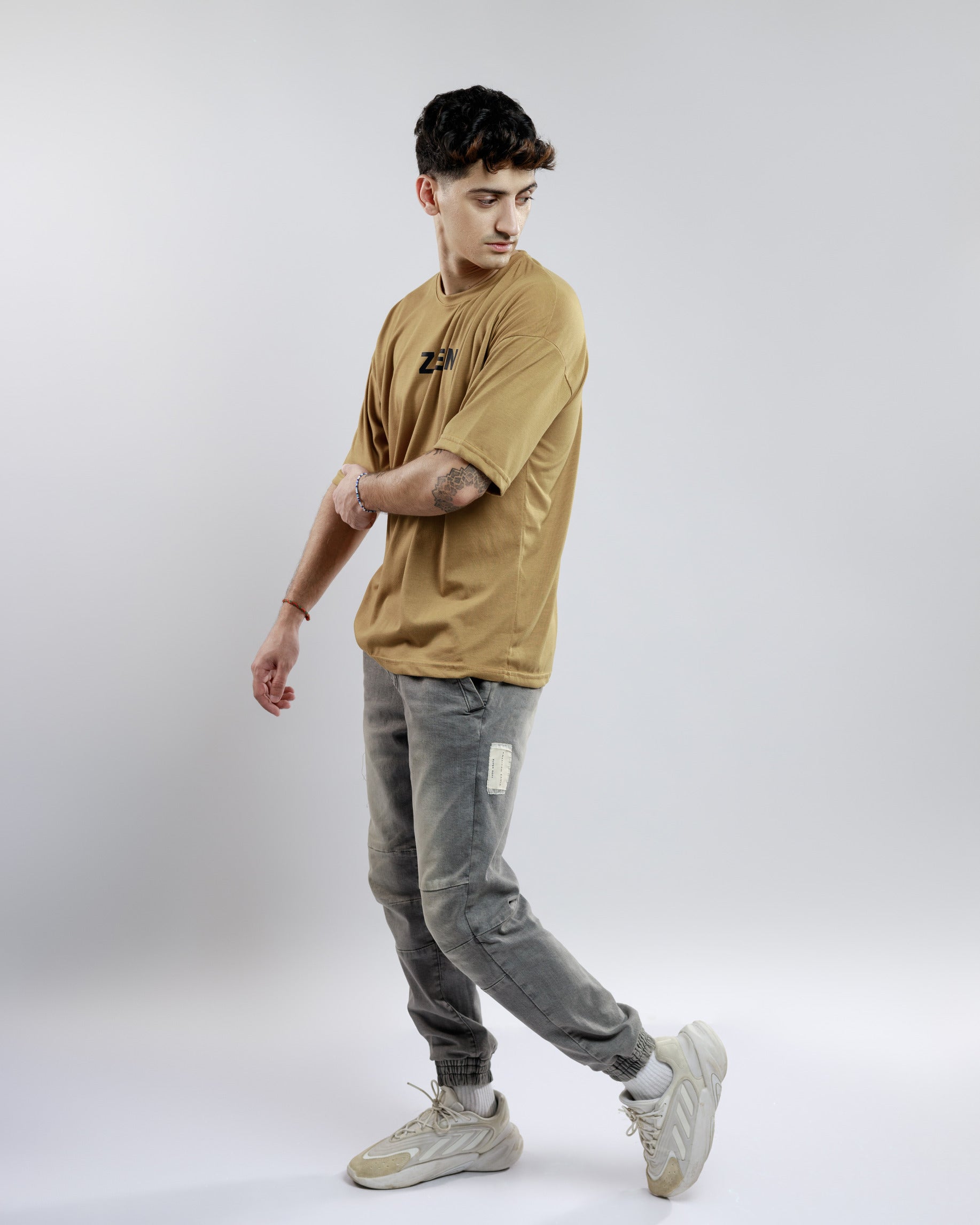 Camel Brown - Oversized tee